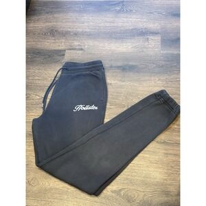Hollister Black Men's Sweats Size Small Sweatpants Joggers Drawstring Pockets
